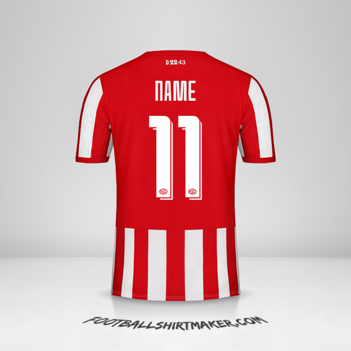 Shirt PSV Cup 2019/20 -  name - 11
