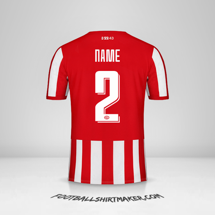 Shirt PSV Cup 2019/20 -  name - 2