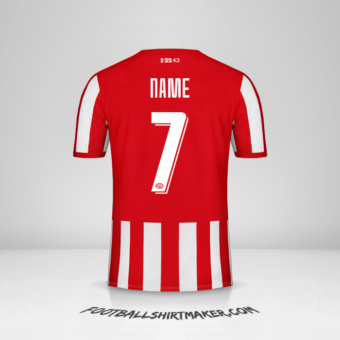 Jersey PSV Cup 2019/20 -  name - 7