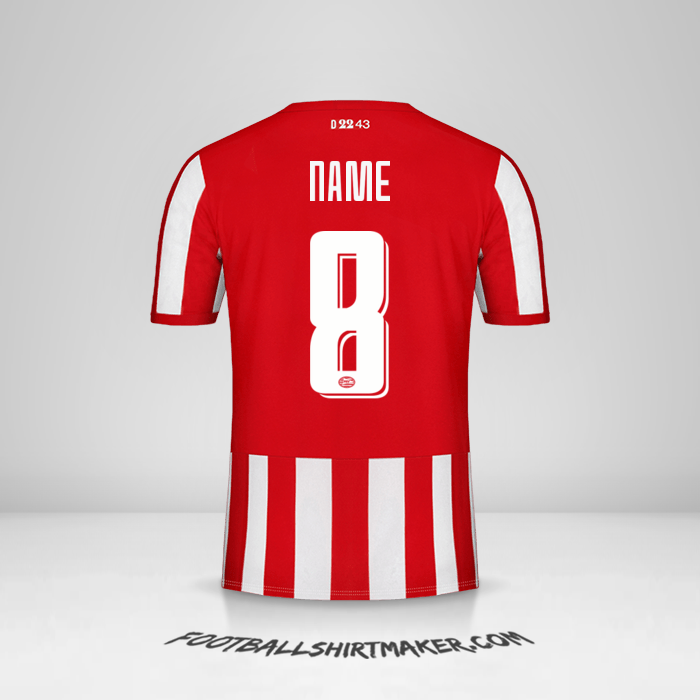 Jersey PSV Cup 2019/20 -  name - 8