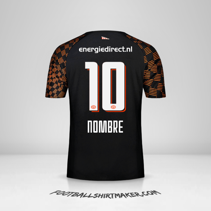 Camiseta PSV 2019/20 Visita -  nombre - 10