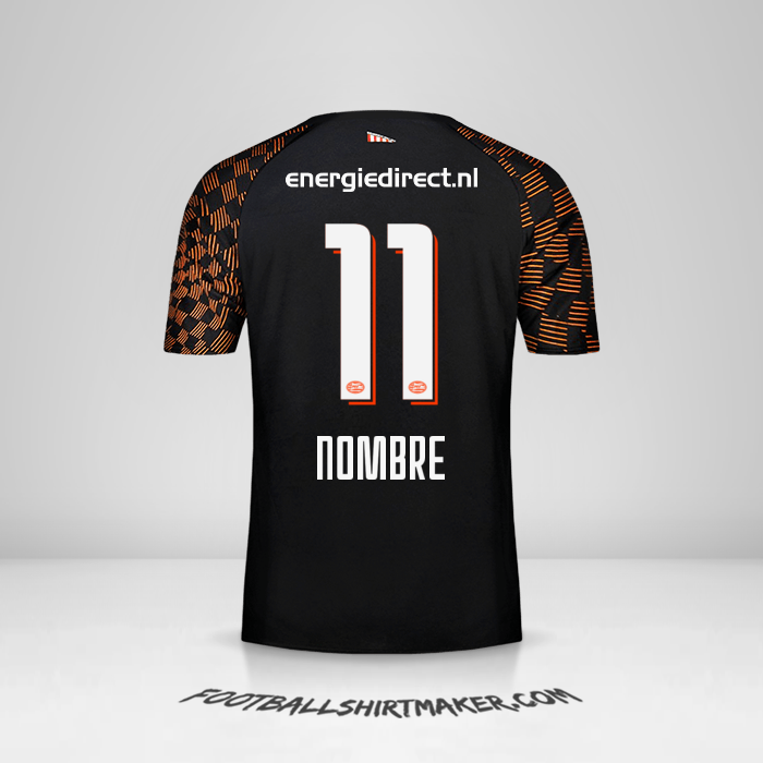 Jersey PSV 2019/20 Visita -  nombre - 11