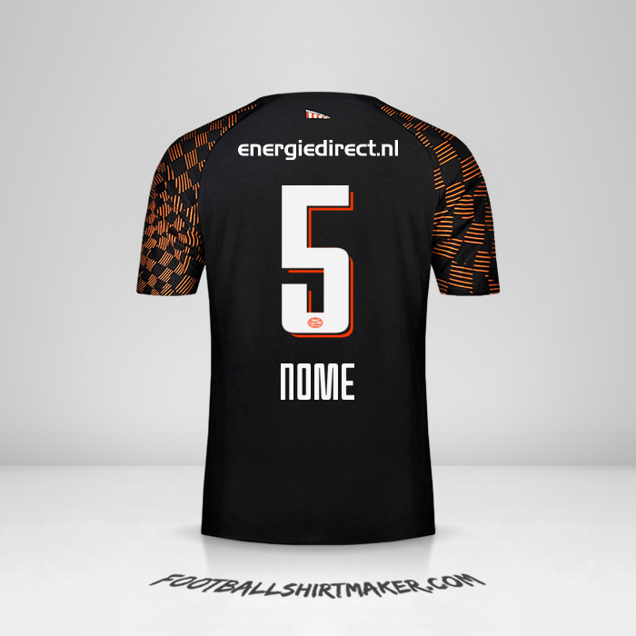 Maglia PSV 2019/20 Seconda -  nome - 5