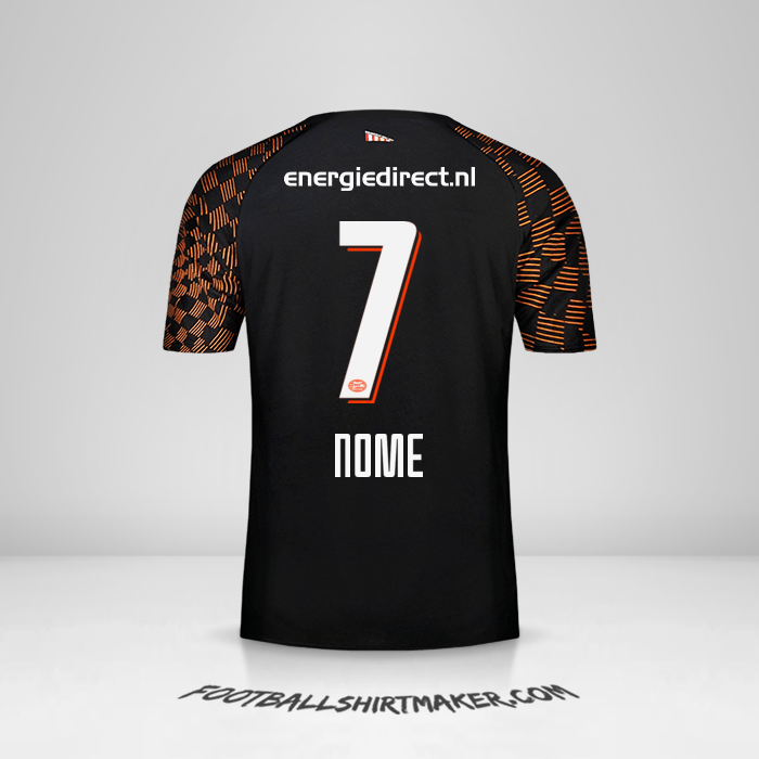 Maglia PSV 2019/20 Seconda -  nome - 7