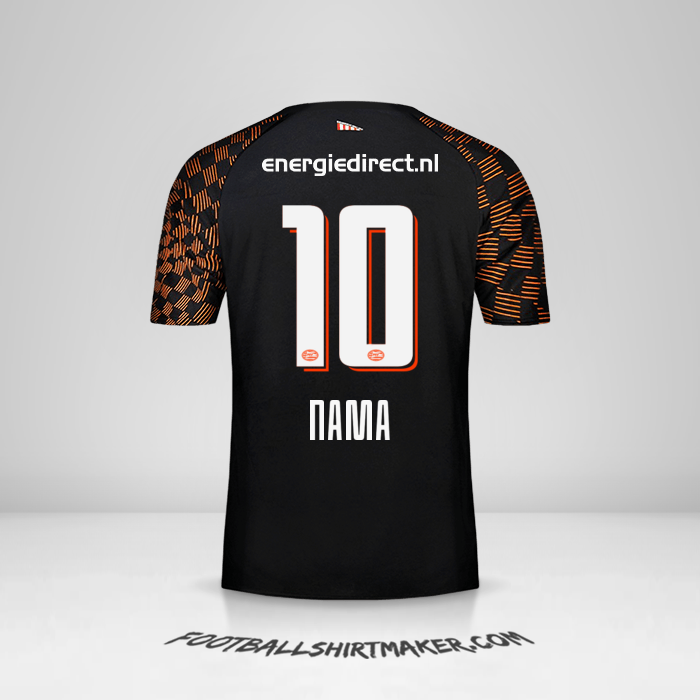 Jersey PSV 2019/20 Alternatif -  nama - 10