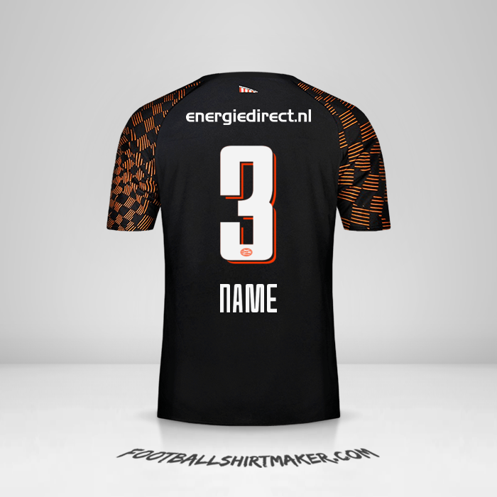 Shirt PSV 2019/20 Away -  name - 3