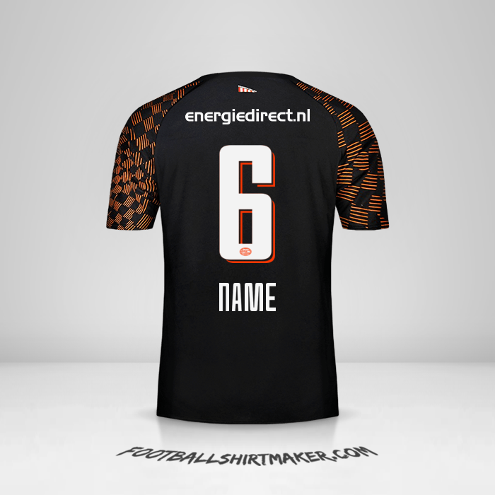 Shirt PSV 2019/20 Away -  name - 6