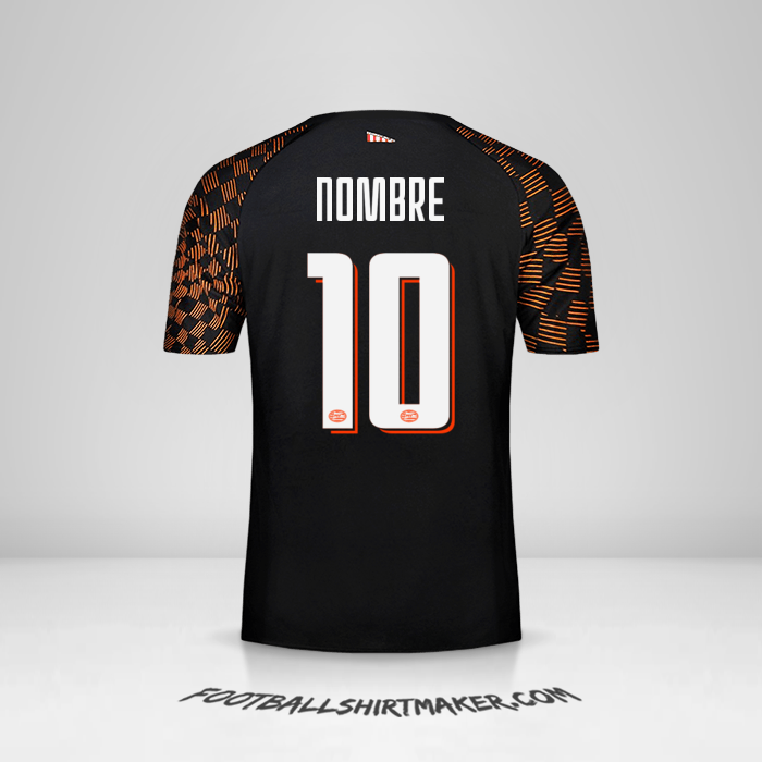 Camiseta PSV Cup 2019/20 Visita -  nombre - 10