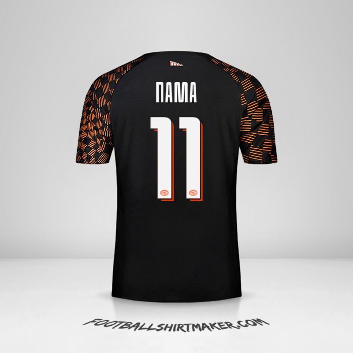 Jersey PSV Cup 2019/20 Alternatif -  nama - 11