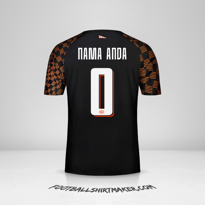 Jersey PSV Cup 2019/20 II -  nama anda - 0