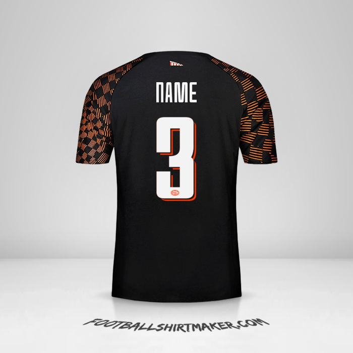 Jersey PSV Cup 2019/20 Away -  name - 3