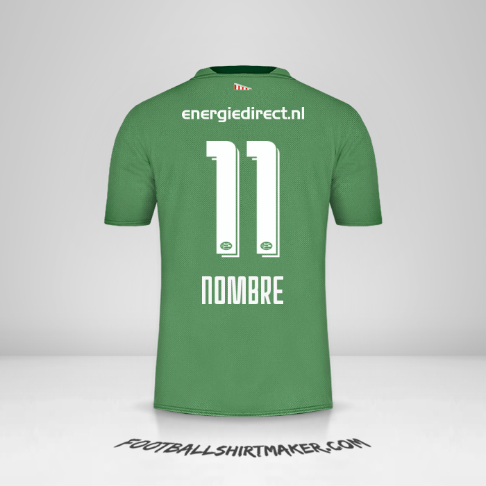 Camiseta PSV 2019/20 Tercera -  nombre - 11