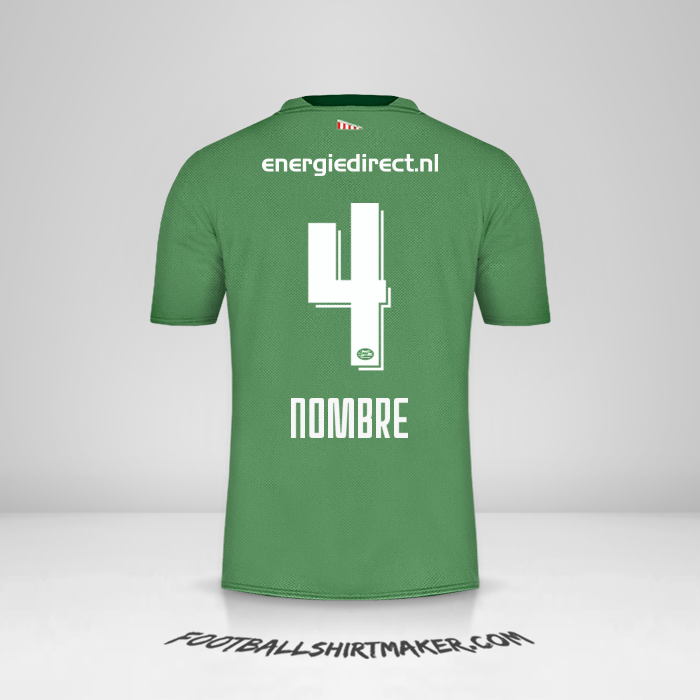 Jersey PSV 2019/20 Tercera -  nombre - 4