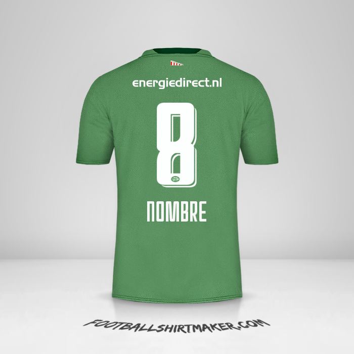 Jersey PSV 2019/20 Tercera -  nombre - 8