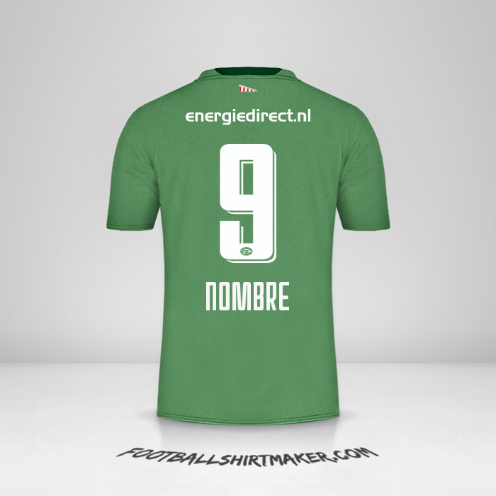 Jersey PSV 2019/20 Tercera -  nombre - 9