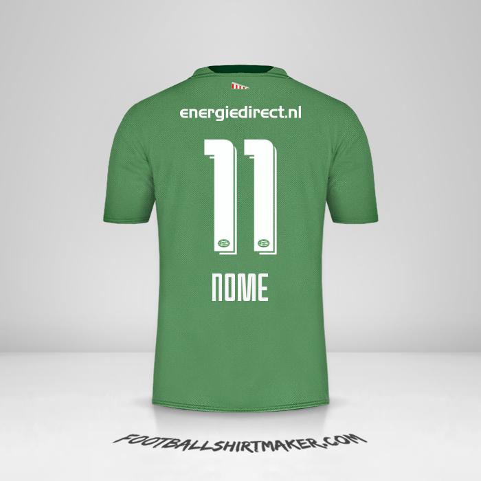 Maglia PSV 2019/20 Terza -  nome - 11