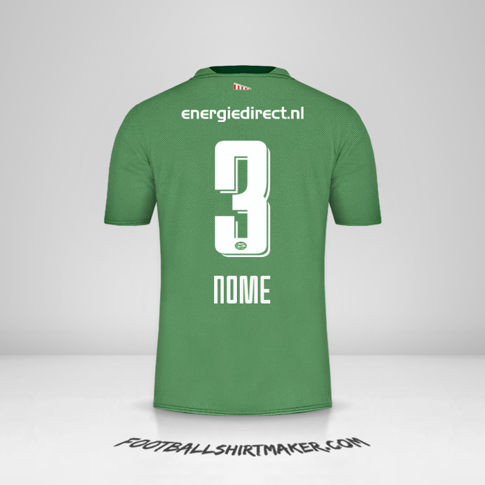 Camisa PSV 2019/20 Terceira -  nome - 3