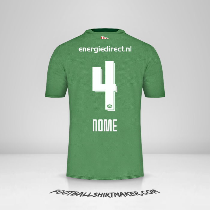 Camisa PSV 2019/20 Terceira -  nome - 4