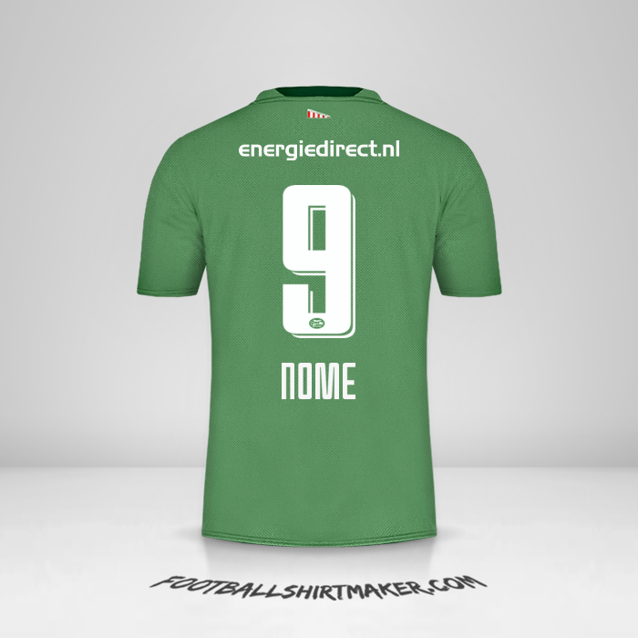 Camisa PSV 2019/20 Terceira -  nome - 9