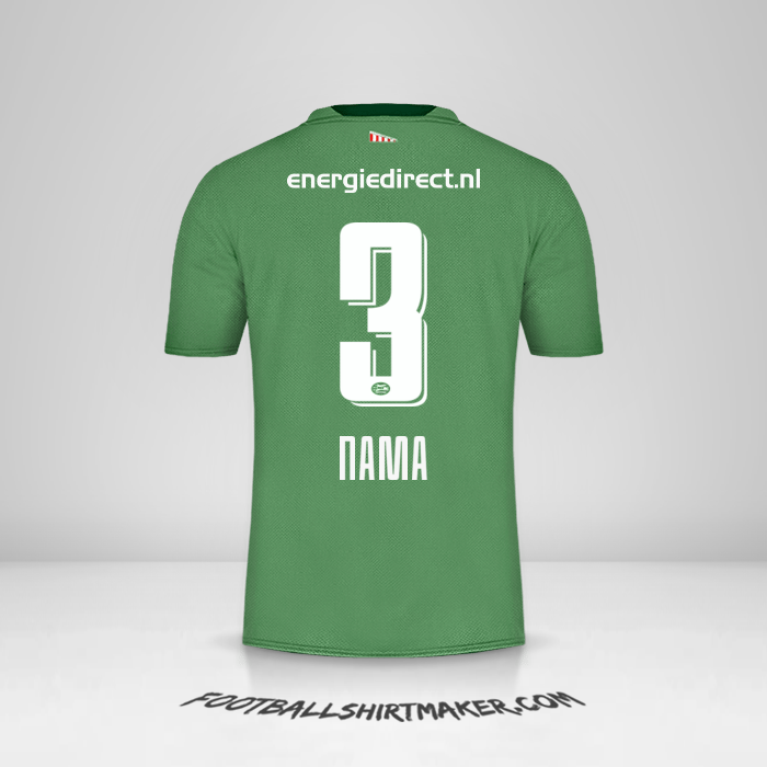 Jersey PSV 2019/20 Ketiga -  nama - 3