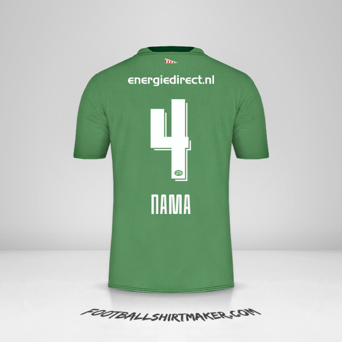 Jersey PSV 2019/20 Ketiga -  nama - 4