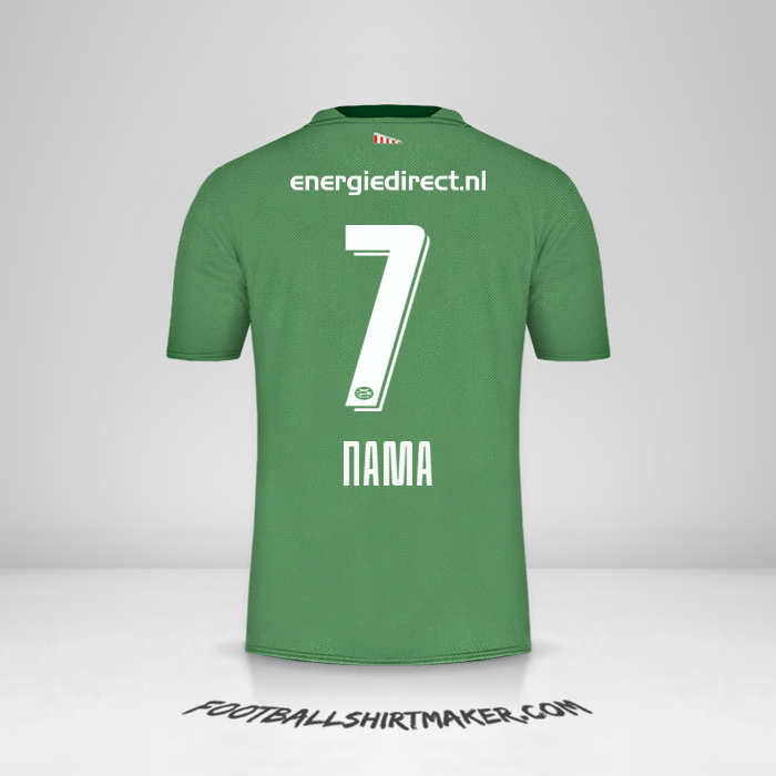 Jersey PSV 2019/20 Ketiga -  nama - 7