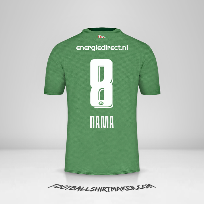 Jersey PSV 2019/20 Ketiga -  nama - 8