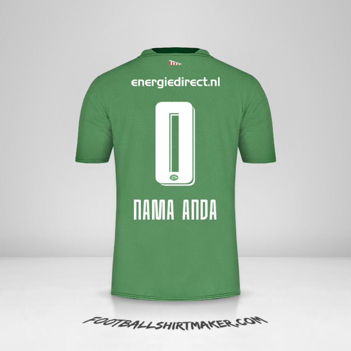 Jersey PSV 2019/20 III -  nama anda - 0