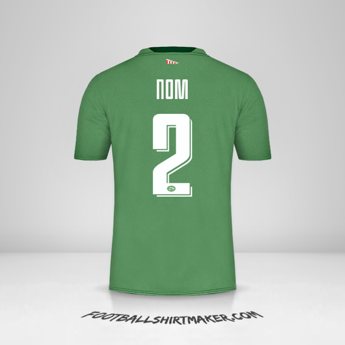 Maillot PSV Cup 2019/20 Troisième -  nom - 2