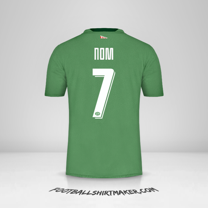 Maillot PSV Cup 2019/20 Troisième -  nom - 7