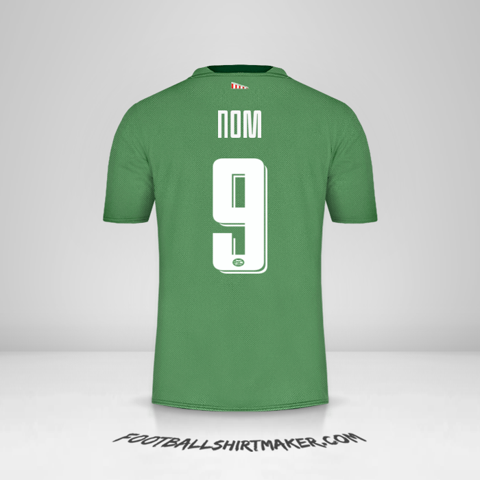 Maillot PSV Cup 2019/20 Troisième -  nom - 9