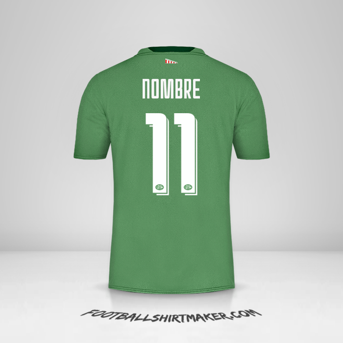 Jersey PSV Cup 2019/20 Tercera -  nombre - 11