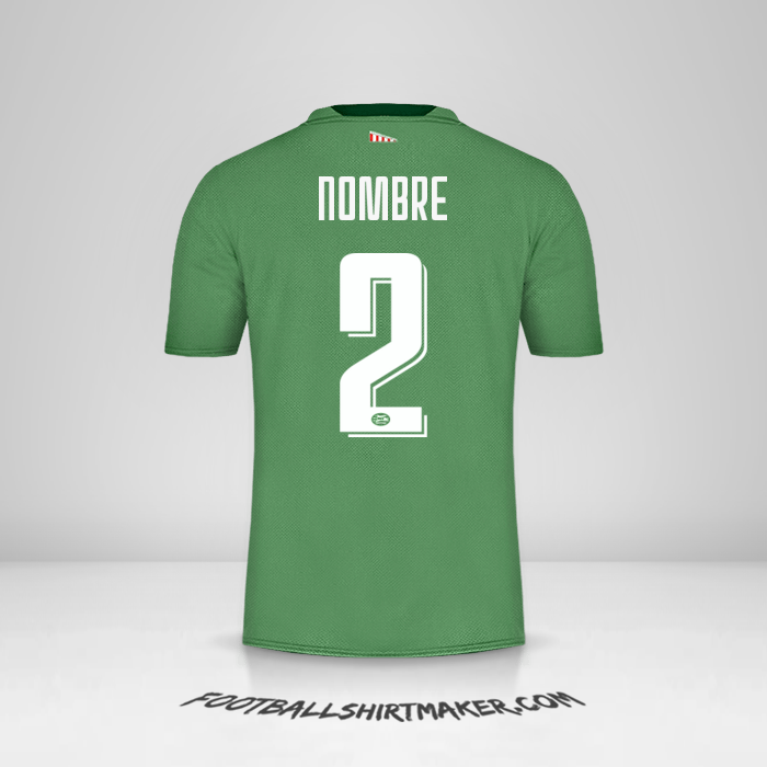 Jersey PSV Cup 2019/20 Tercera -  nombre - 2