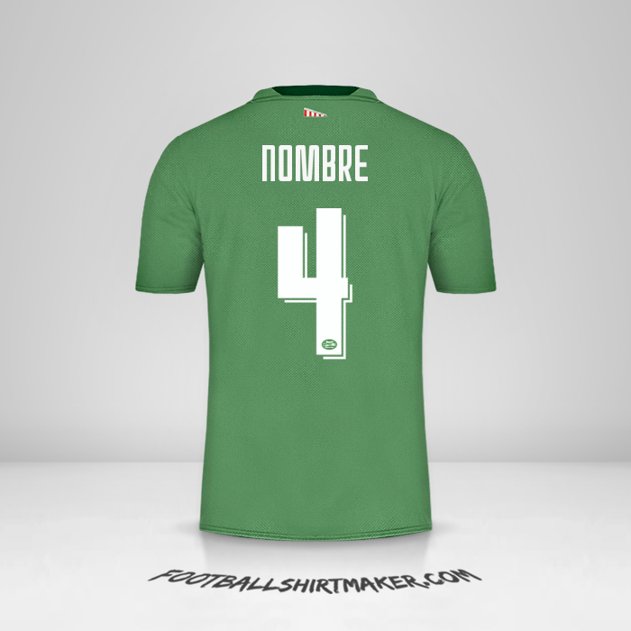 Jersey PSV Cup 2019/20 Tercera -  nombre - 4