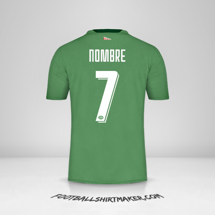 Jersey PSV Cup 2019/20 Tercera -  nombre - 7
