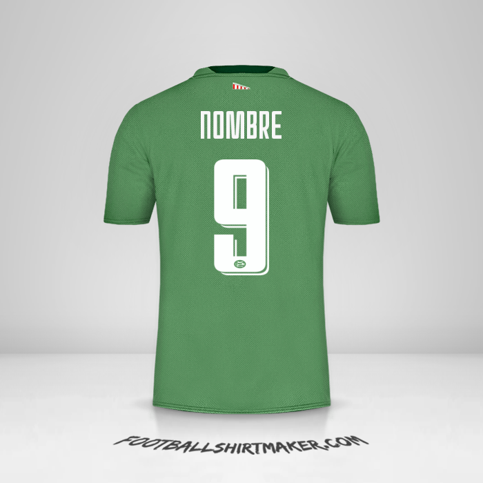 Jersey PSV Cup 2019/20 Tercera -  nombre - 9