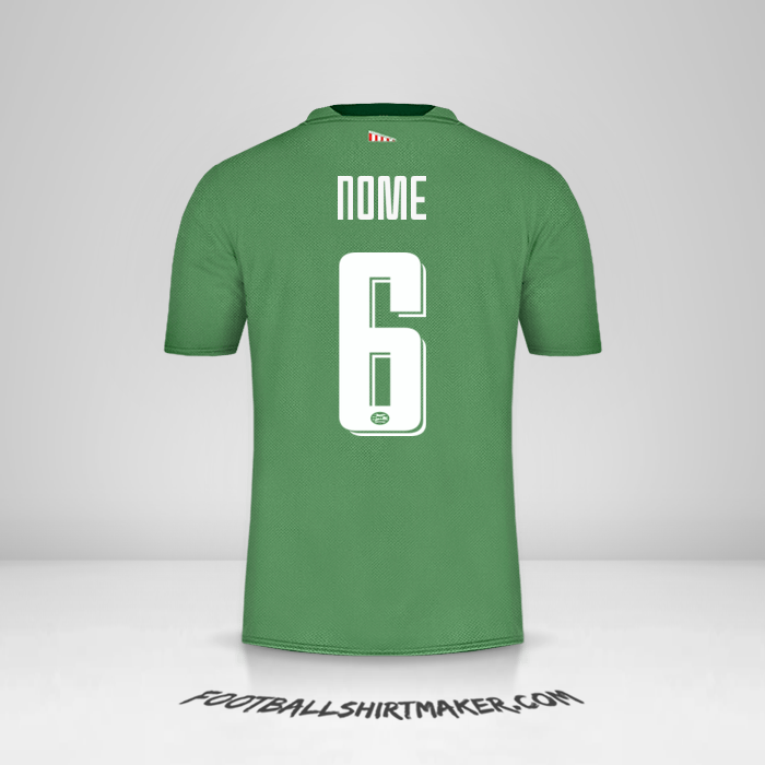 Camisa PSV Cup 2019/20 Terceira -  nome - 6
