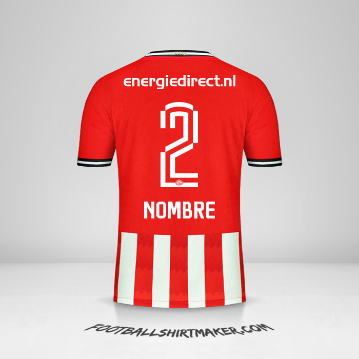 Jersey PSV 2020/21 -  nombre - 2