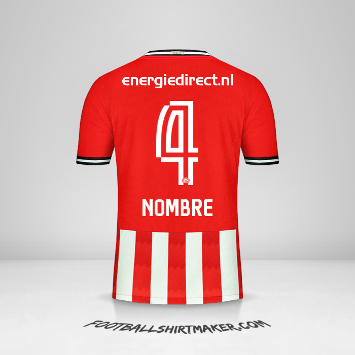 Jersey PSV 2020/21 -  nombre - 4