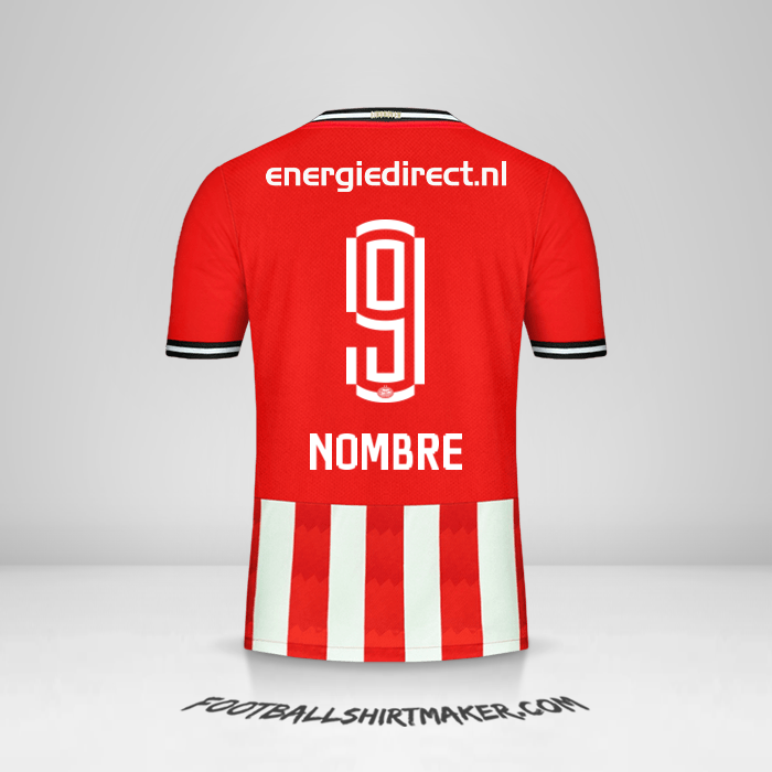 Jersey PSV 2020/21 -  nombre - 9