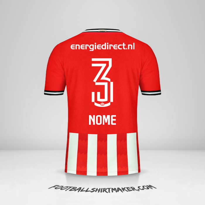 Camisa PSV 2020/21 -  nome - 3