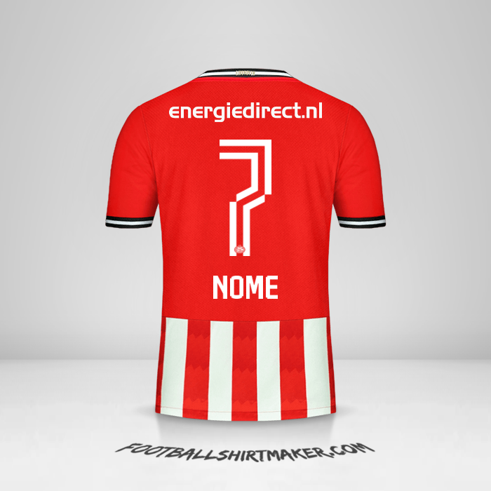 Camisa PSV 2020/21 -  nome - 7