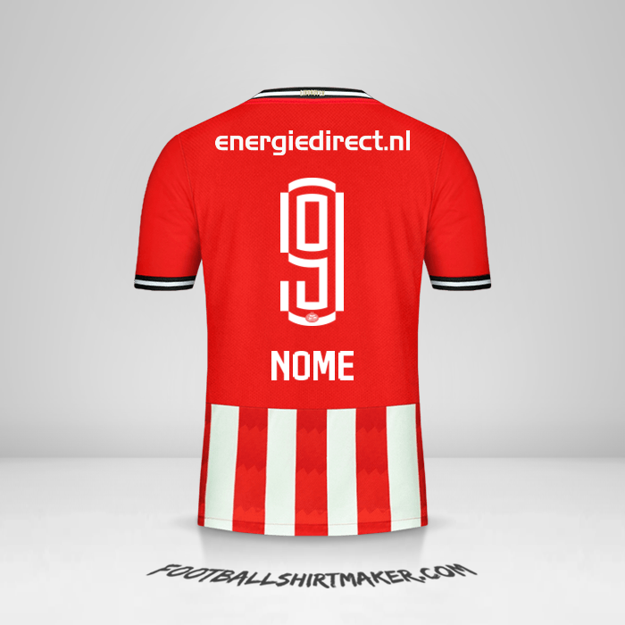 Camisa PSV 2020/21 -  nome - 9