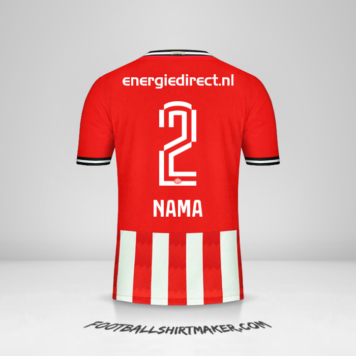 Jersey PSV 2020/21 -  nama - 2