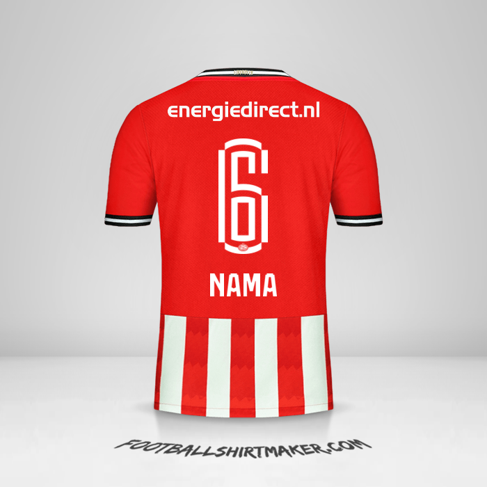 Jersey PSV 2020/21 -  nama - 6