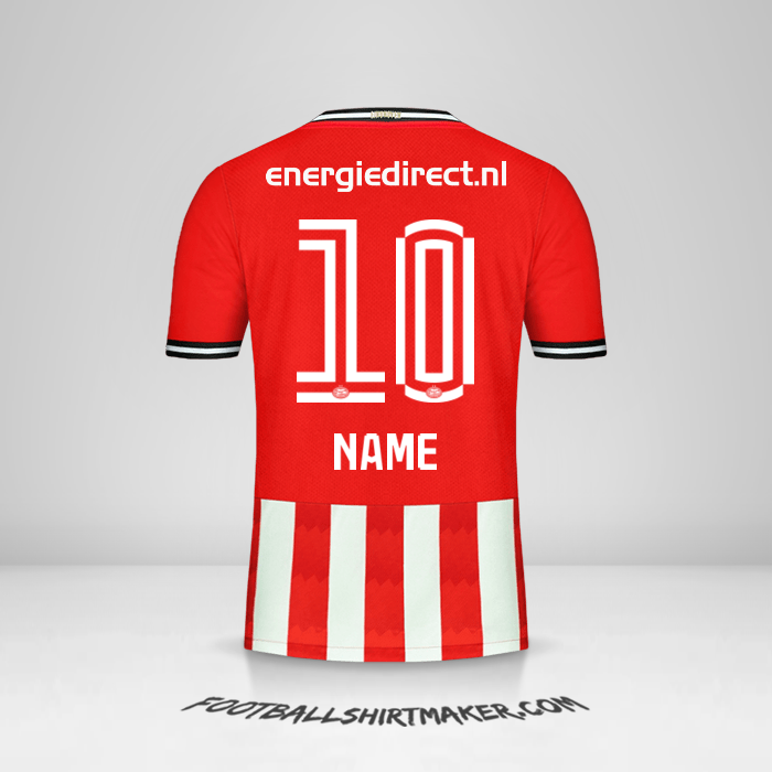 Jersey PSV 2020/21 -  name - 10