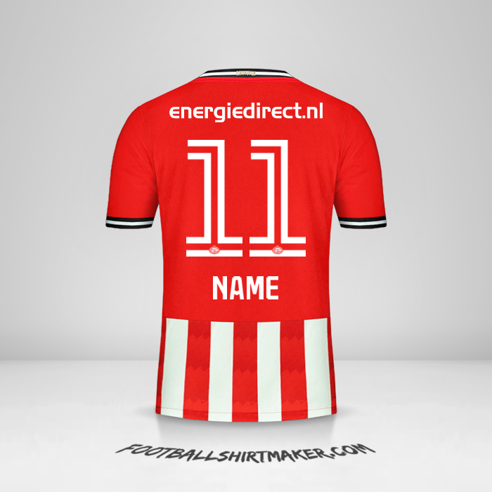 Jersey PSV 2020/21 -  name - 11