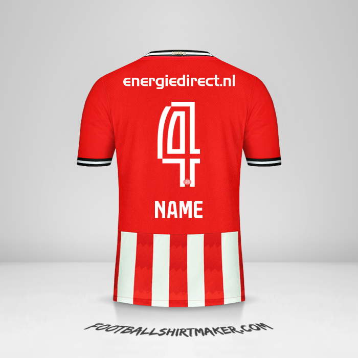 Shirt PSV 2020/21 -  name - 4