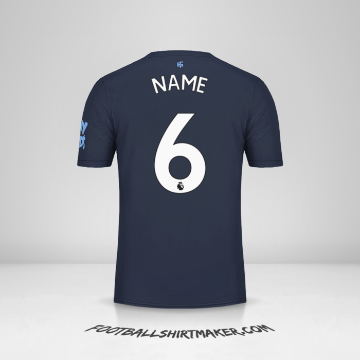 Jersey Everton FC 2019/20 Third -  name - 6