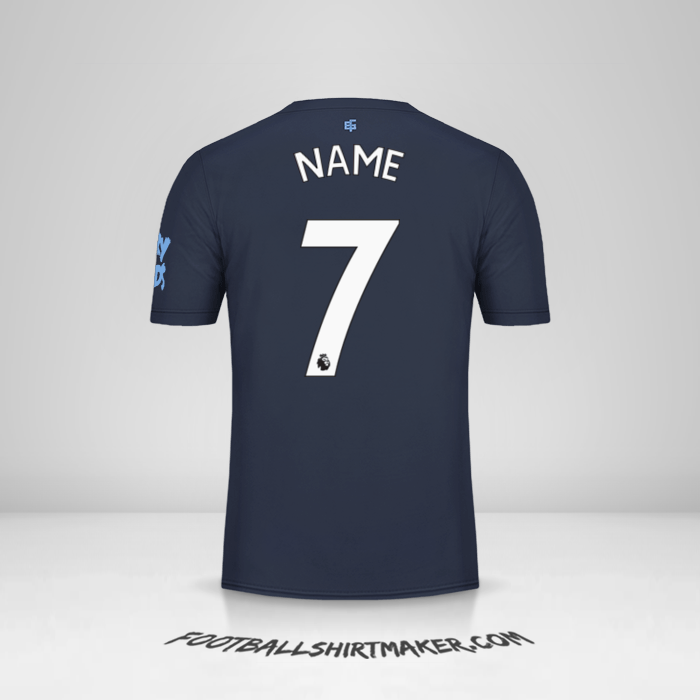 Shirt Everton FC 2019/20 Third -  name - 7